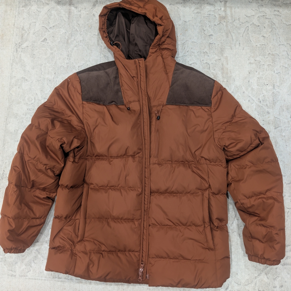 Lands' End Men's Chestnut Puffer Jacket